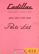 Cadillac-Cadillac 17\" and 22\" Swing, Lathe, Parts List Manual Year (1977)-17\"-22\"-05